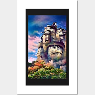 Castle in Color Posters and Art